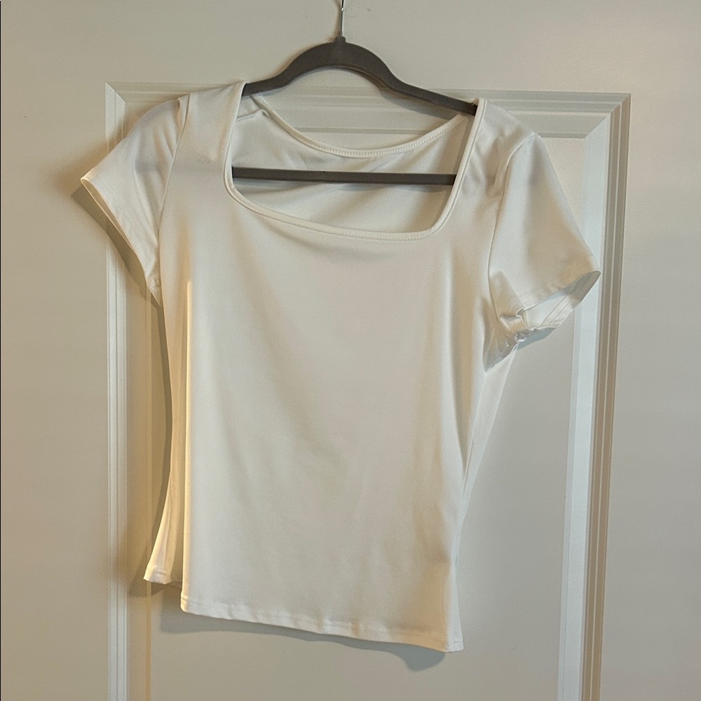 Classic White Women's Top